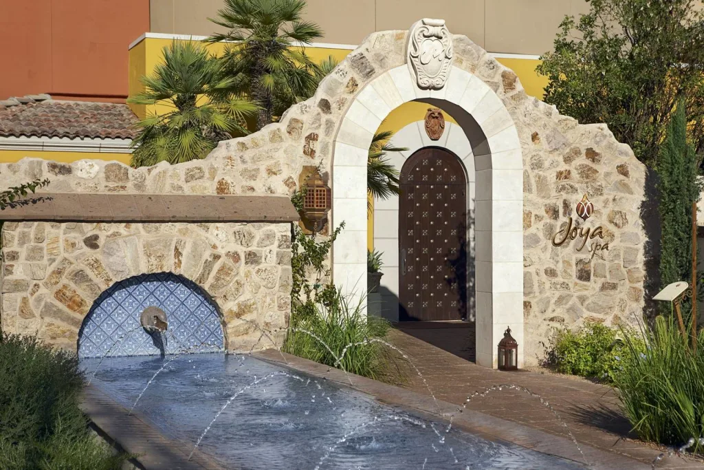 Joya Spa entrance at Omni Scottsdale Resort Montelucia